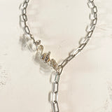 Dragon Calligraphy Coil Y Necklace