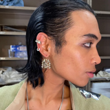 Yining Double Happiness 囍 Drop Earrings