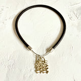 Double Happiness 囍 Leather Collar