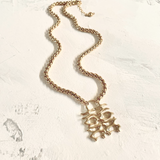 Double Happiness 囍 Box Chain Necklace