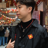 Double Happiness 囍 Leather Collar