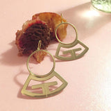 Seal Script Earring